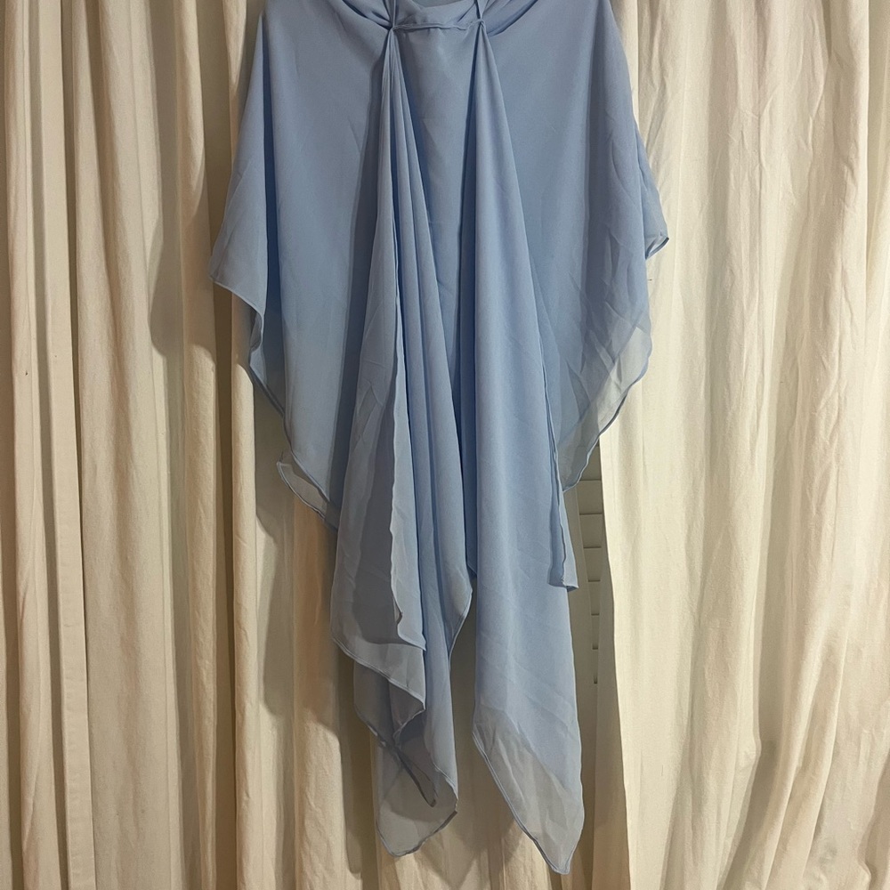Light Blue Chiffon hijab